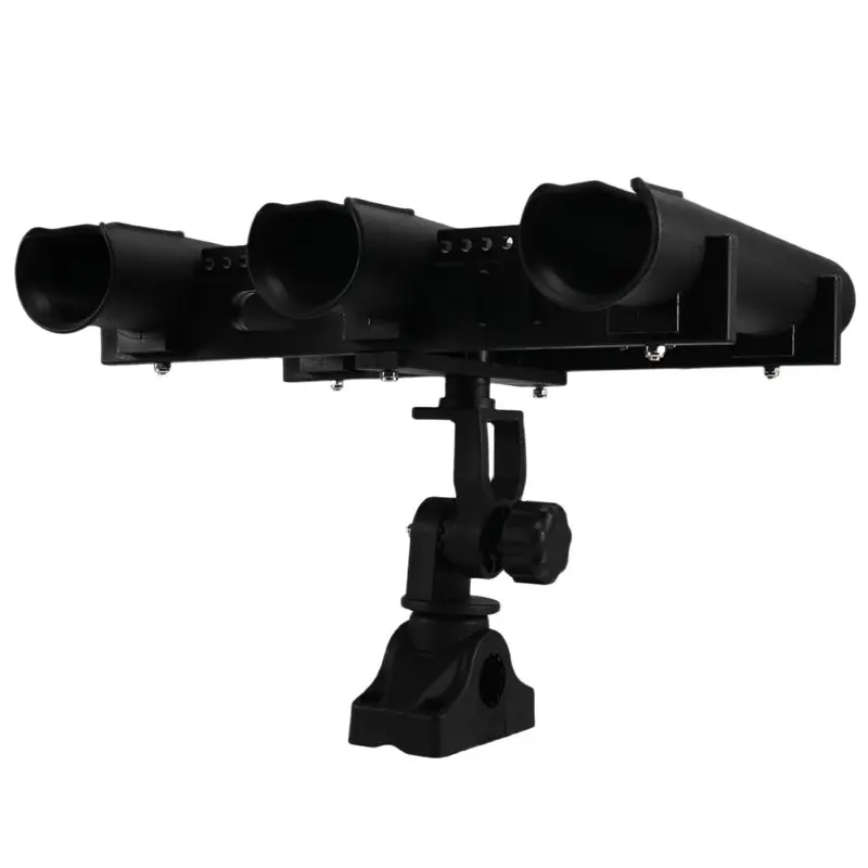 

B48B-держатель удочки для лодки, монтажный кронштейн с тройными удочками и системой поддержки крепления на палубе