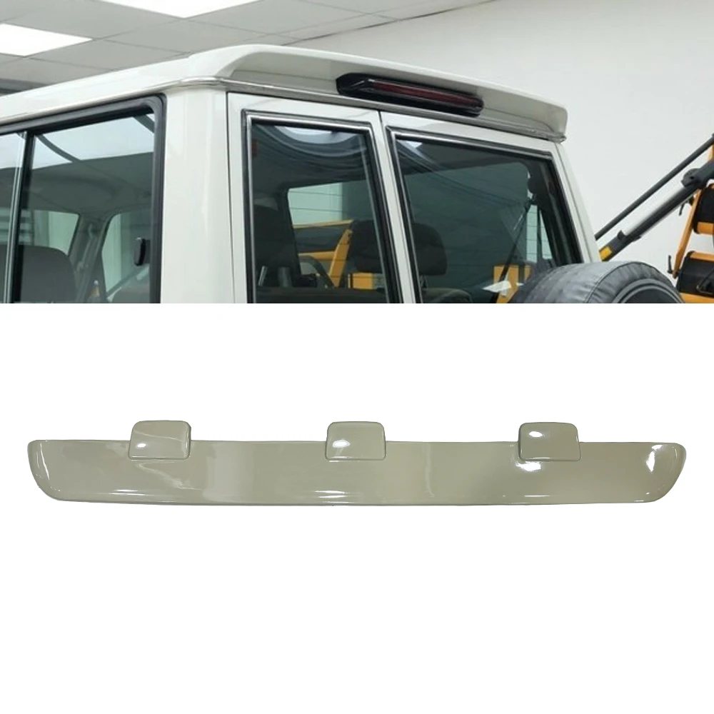 ABS Painting Rear Roof Spoiler Wing For to yota Land Cruiser 76/78/75/71 LC76 LC78 LC75 LC71 Fj76 Fj78 Accessories