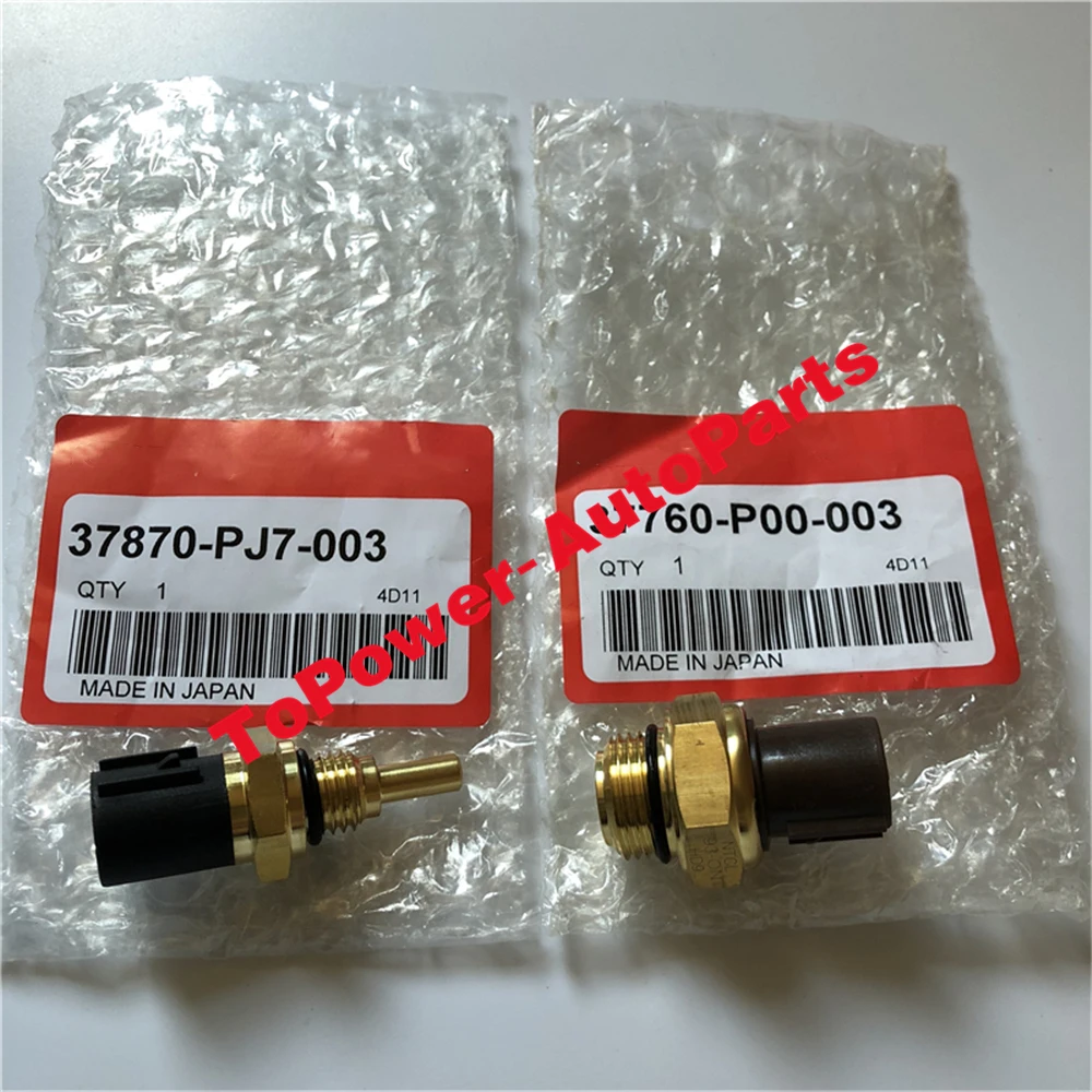 Coolant Temperature Sensor Switch 37760-P00-003 37870-PJ7-003 for Hondaa CR-V Civic Acuraa Odyssey Isuzu 37760P00003 37870PJ7003