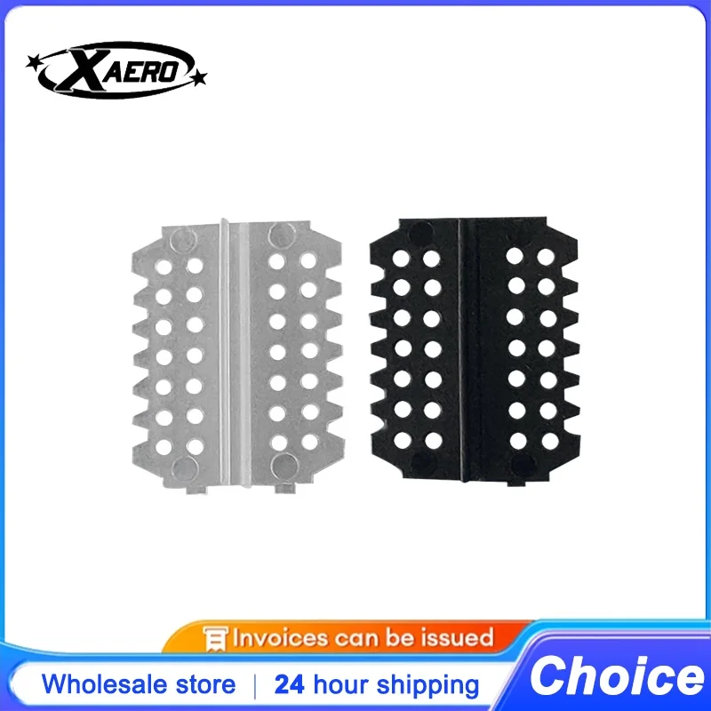 

XAERO 20PC Super Lightweight Hinges White/Black for RC Airplane Helicopter Foam Model DIY Repair Replacement Accessories Parts