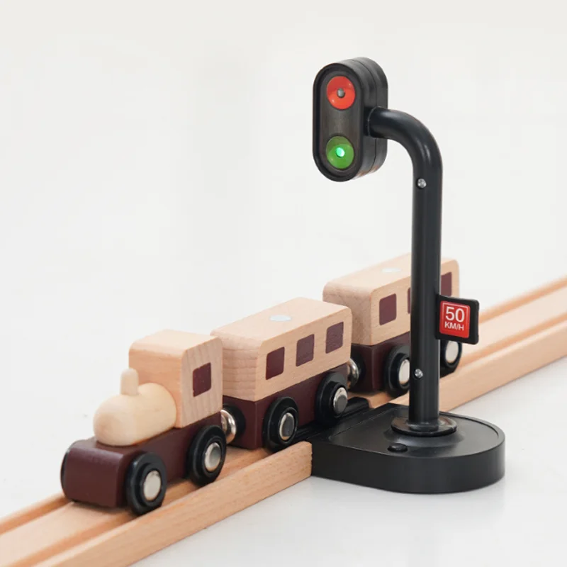Wooden Train Track Accessories - Kids Toys Return Gift ulasan dan harga