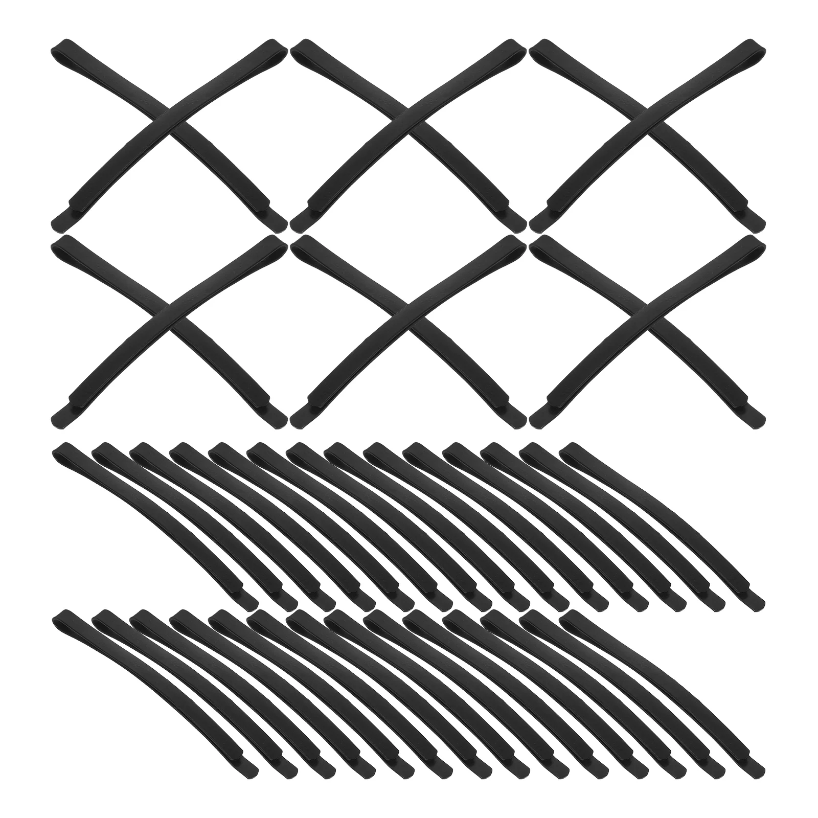 

50 Pcs Metal Clips Bobby Pins for Styling DIY Blank Accessories Hair Slides Barrettes Craft Reusable Durable Firm Grip Portable