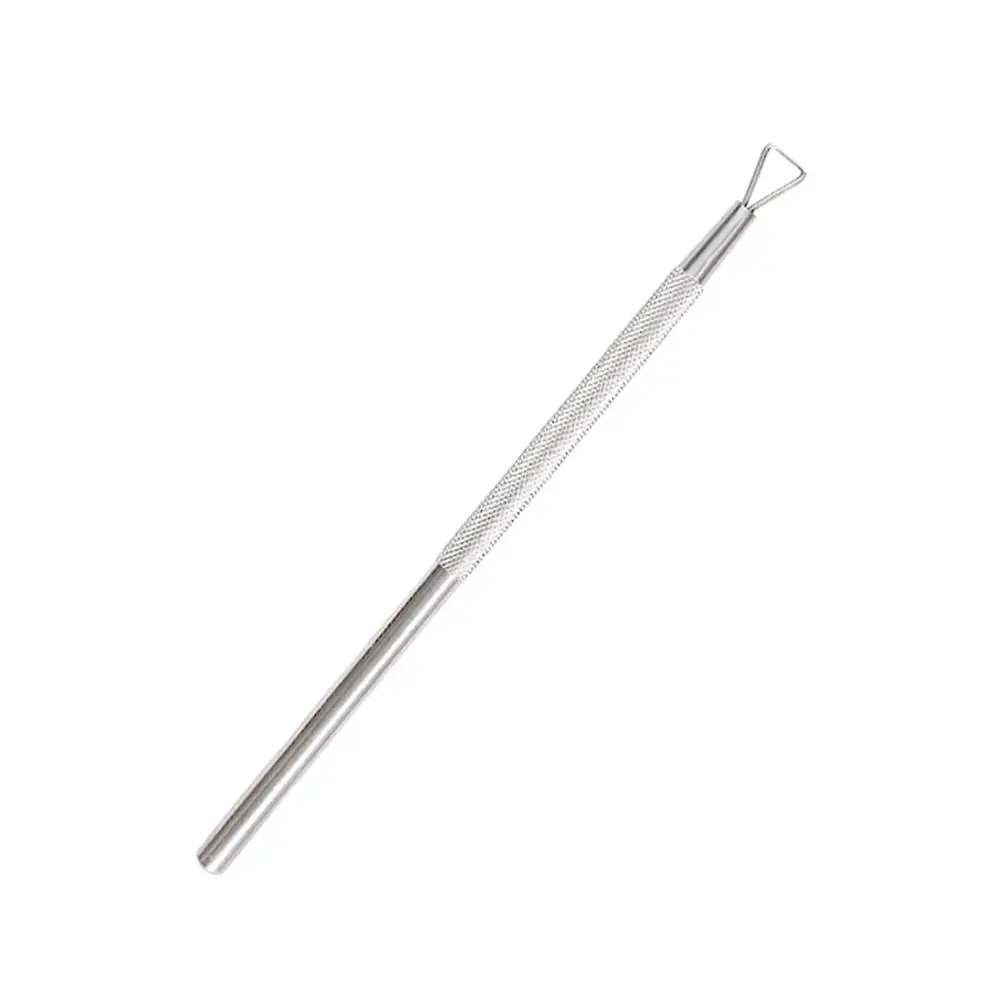

Pedicure Manicure Nail Gel Polish Removal Tool Surgical Steel S Finish Cuticle Pusher Trimmer Professional Use