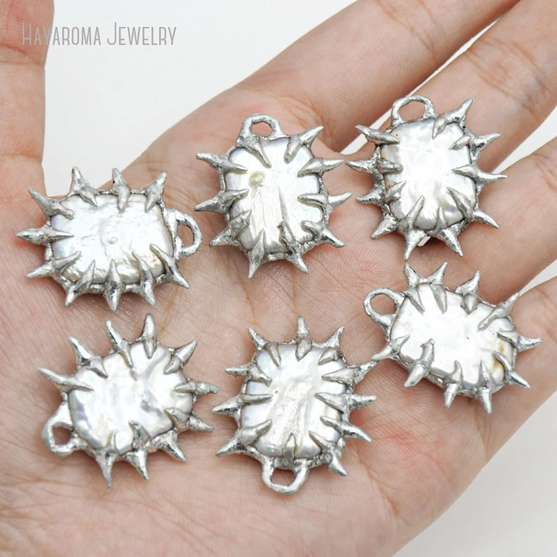 10-pezzi-di-perle-d'acqua-dolce-appuntite-con-ciondolo-fatto-a-mano-in-metallo-liquido-con-spina-cybercore-y2k-gioielli-gotici