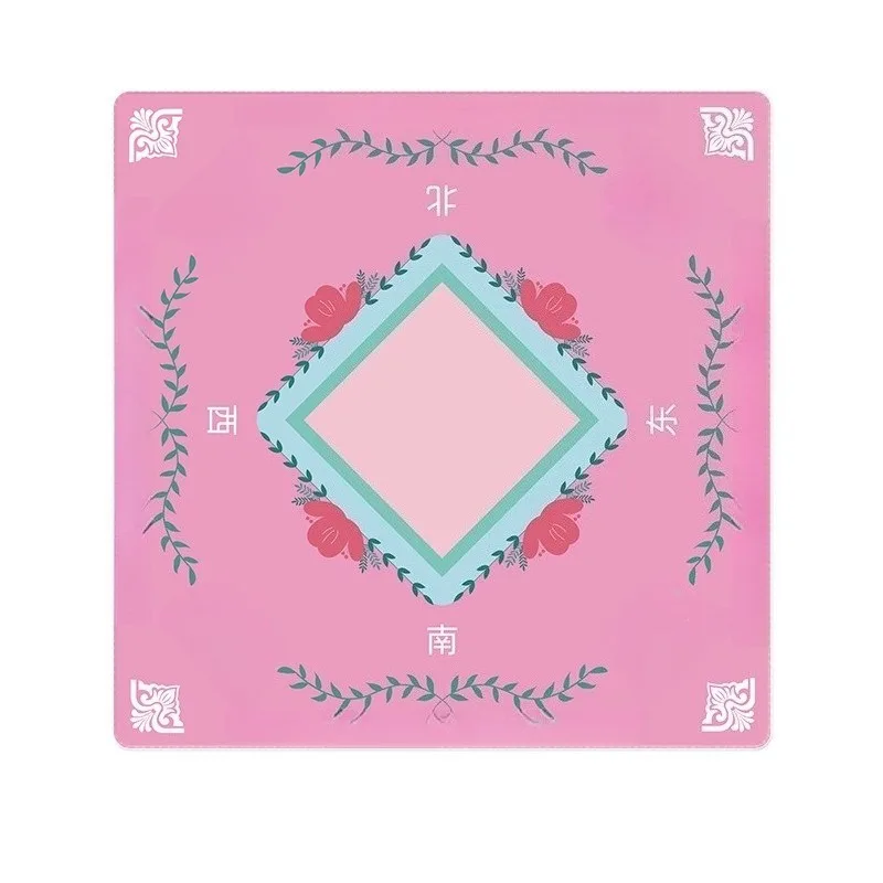 

Коврик для стола Texas Poker 80x80 см, резиновый материал премиум-класса, нескользящий водонепроницаемый дизайн, идеально подходит для маджонга и игральных карт