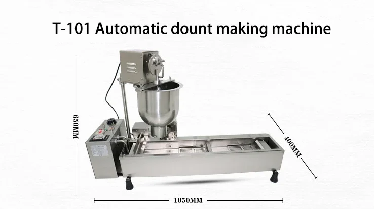 Commercial Automatic Donut maker and fryer machine with factory price