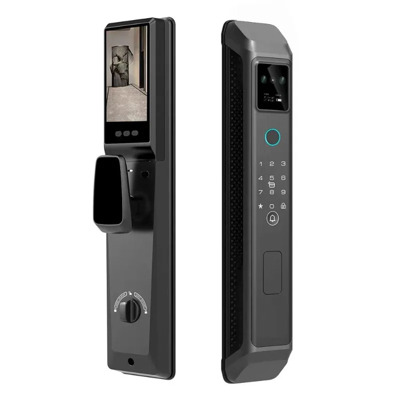 

Real-time monitoring, active intercom video, 3D face unlocking, stay and capture, password lock, home smart lock