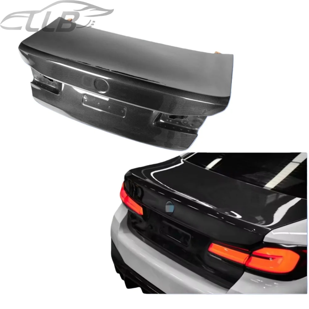 

High-Quality OEM Style Carbon Fiber Rear Trunk Lip for BMW 5 Series G30 2018+