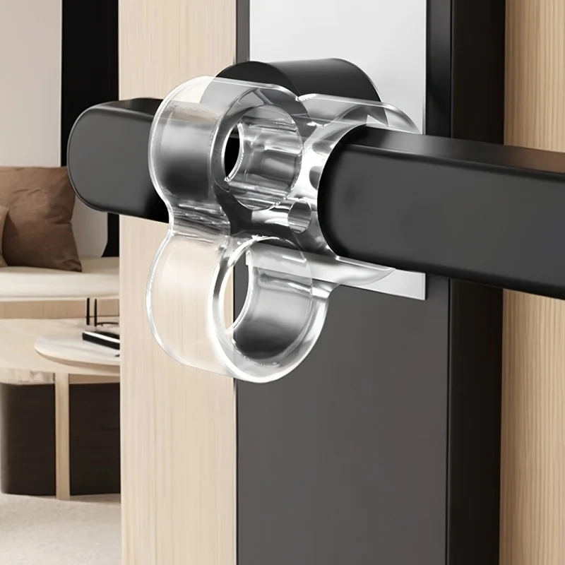 New 1/5Pcs Anti-Collision Door Handle Protector Doorknob Bumper Silent Door Stopper Mute Buffer Pad Protected Crash Pads Rings
