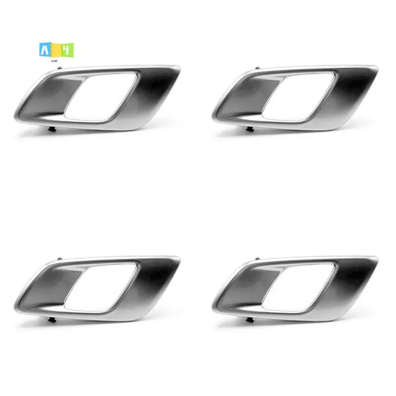 

A04E-4X Left Car Interior Door Inner Handle For Ford Ranger 2012-2021 Everest 2015-2021 Mazda BT50 2012-2019 Silver Grey