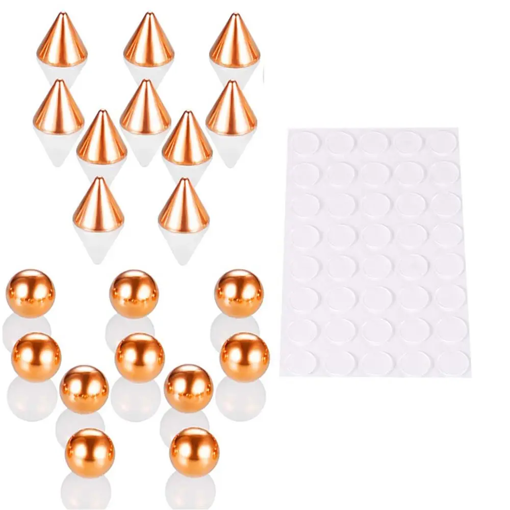 Joyería corporal geométrica para pendientes, hombres, sin perforación para mujeres, labio falso, sin perforación, joyería, conjunto de pendientes para cejas, anillo de bola para nariz