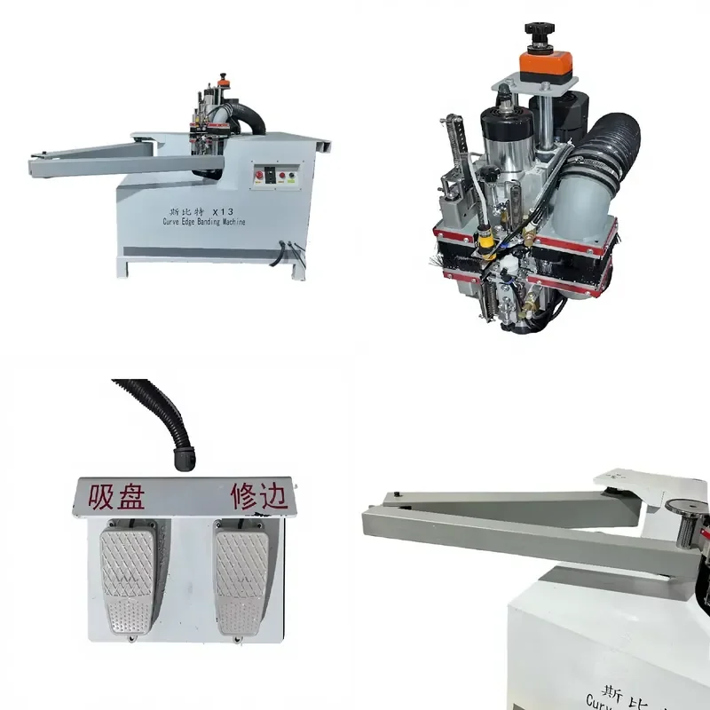 Edge Trimming Machine for Plywood Woodworking Use 1.6kW Power Easy to Operate