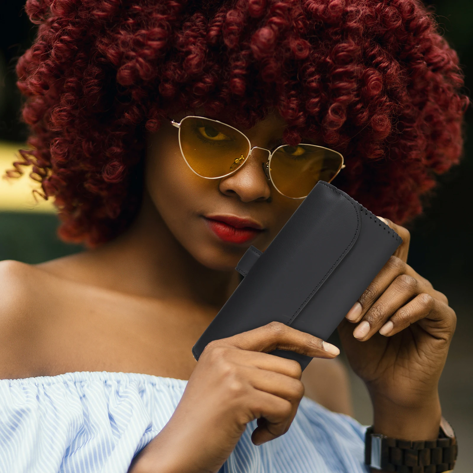 

Glasses Case Holder for Visor Sunglasses Eyeglasses Organizer Accessories Durable Material Practical Use Easy