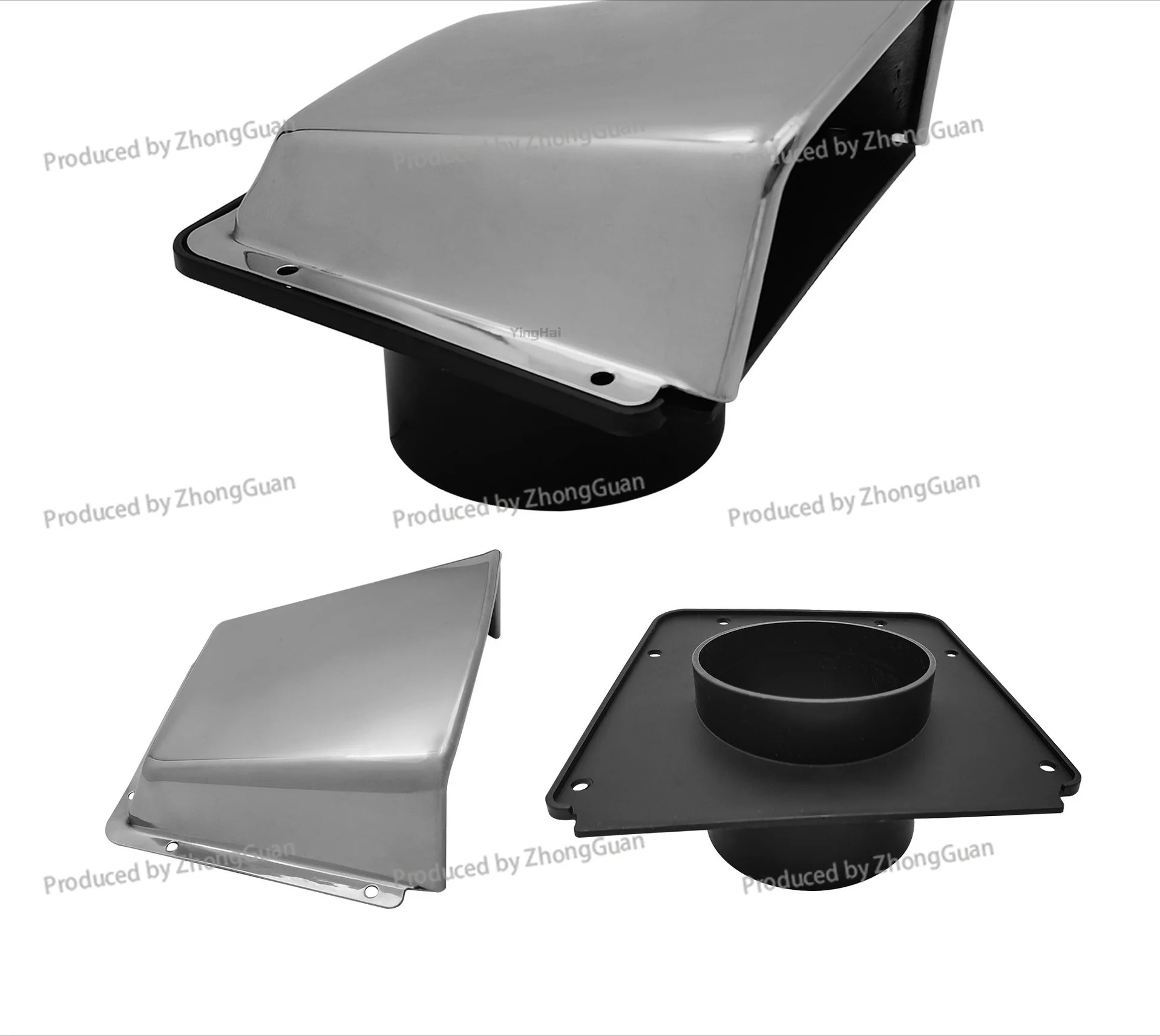 Stainless Steel 316 Hatch Cover Vent Outlet Marine Hardware Corrosion-resistant Rust-proof Hatch - view 2
