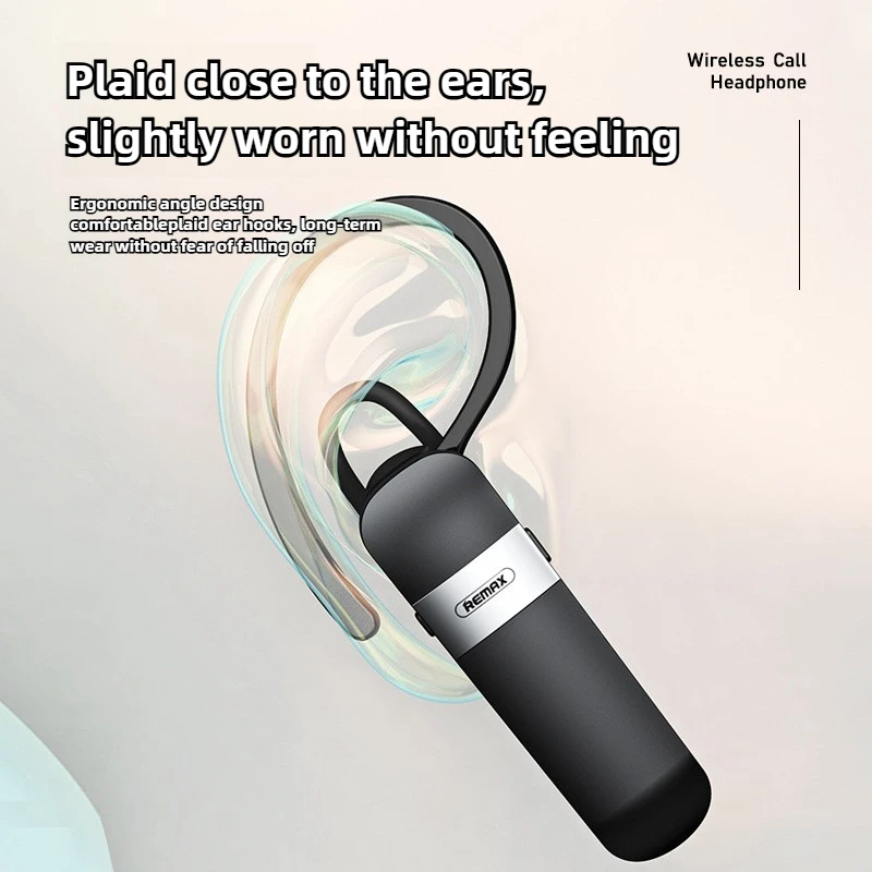 Remax TWS 5.0 ワイヤレスステレオスポーツ Bluetooth イヤホン HIFI サウンド耳掛けノイズリダクションハンズフリーロングスタンバイ