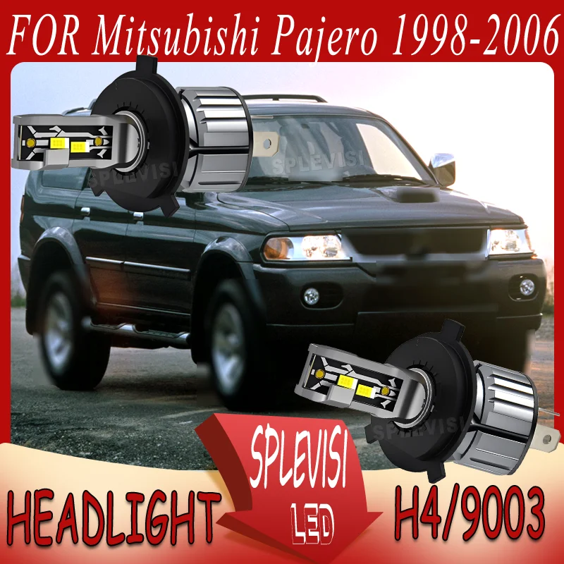 

Simplify Installation Save Time No Light Waste h4/9003 LED Headlight hi/low beam For Mitsubishi Pajero 2006 2005 2004 2003-1998