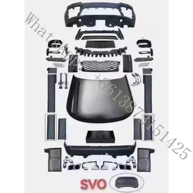 

Suitable SVO Body Kit Updated 2002-2012, Upgrade to 2022, PP Material