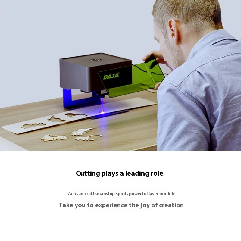 Mini Laser Engraver, Small Portable Marking Machine, Home DIY Mini Engraving Machine, Electric Wood Carving Machine