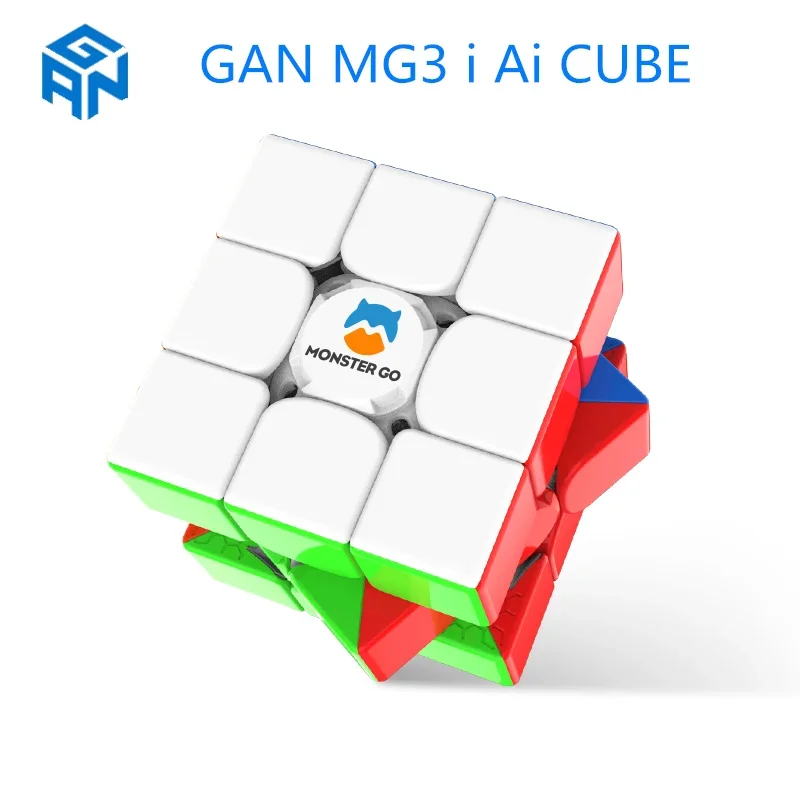 GAN Monster Go Ai MG3Ai 스마트 큐브, 3x3 큐브, 전문 매직 큐브, 3x3x3 스피드 큐브, 앱 선물 장난감, 피젯 토이