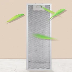 Silver Cooker Hood Filters Metal Mesh Extractor Vent Fil//////////////////////////en Extractor Ventilation Aspirator Filter Mesh
