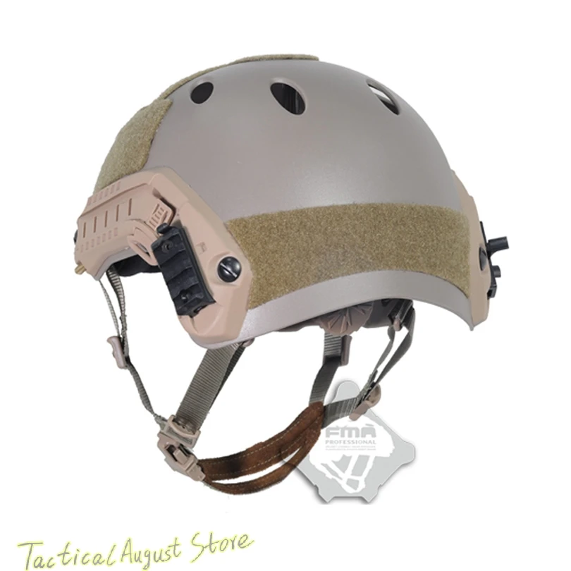 FMA TB389 TB819 Tactical Airsoft Paintball Fast Helmet PJ Helmet Sand M/L L/XL