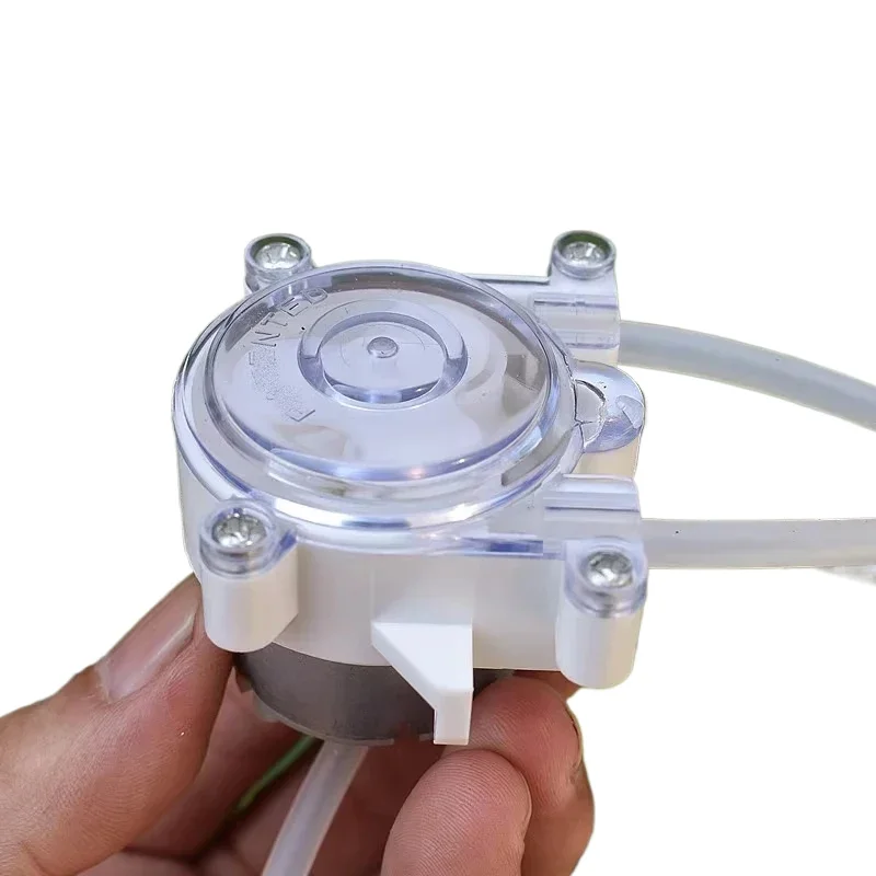 Micro Peristaltische Pomp DC 6 V-12 V Kleine Mini 500 Motorreductor Doseren Vloeibaar Water Knijp voor Lab inkt Bemonstering Pomp