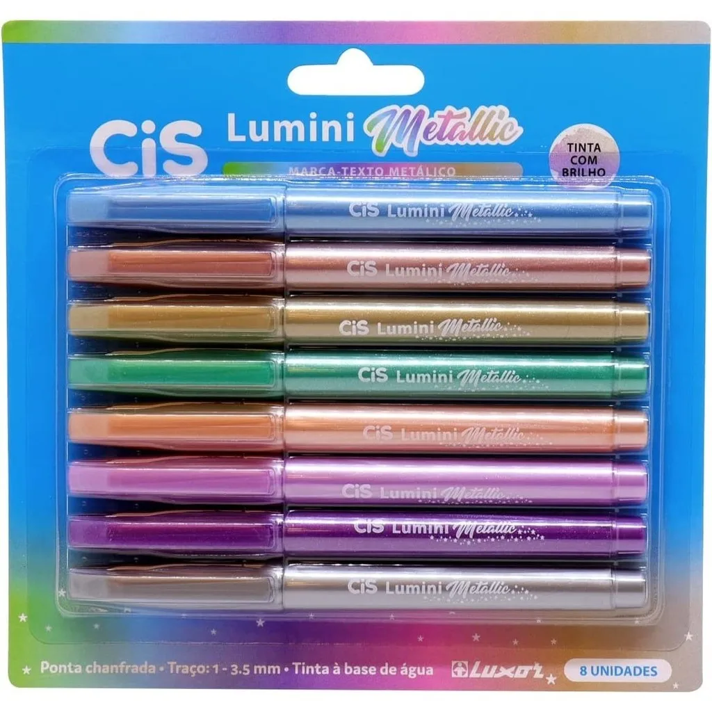 لومي معدني النص Cis ، العلامة التجارية #1