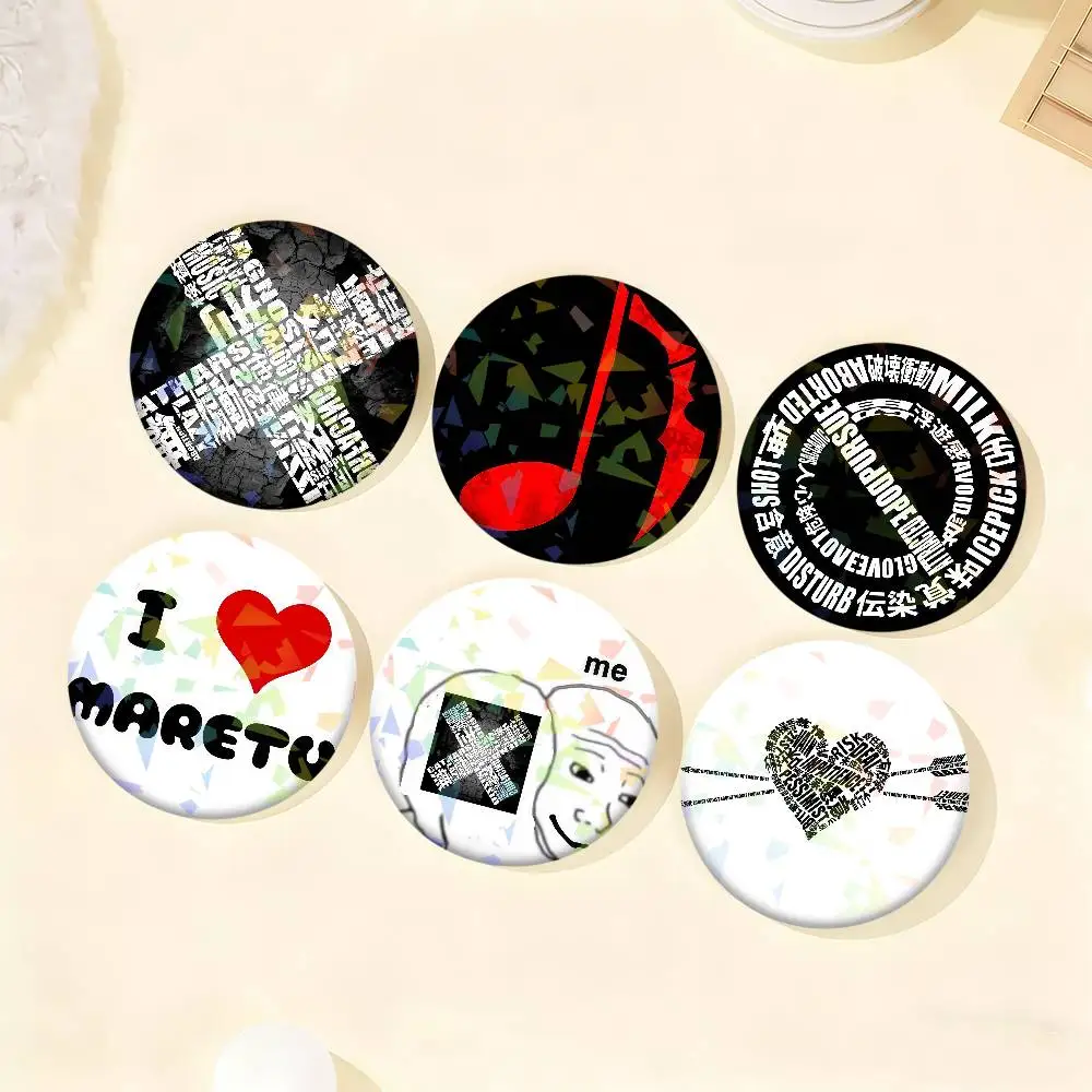 Kreative Pins I Love M-Maretu Emaille Pin Kleidung Tasche Zubehör Brosche Cartoon Science Fiction Abzeichen Geschenk