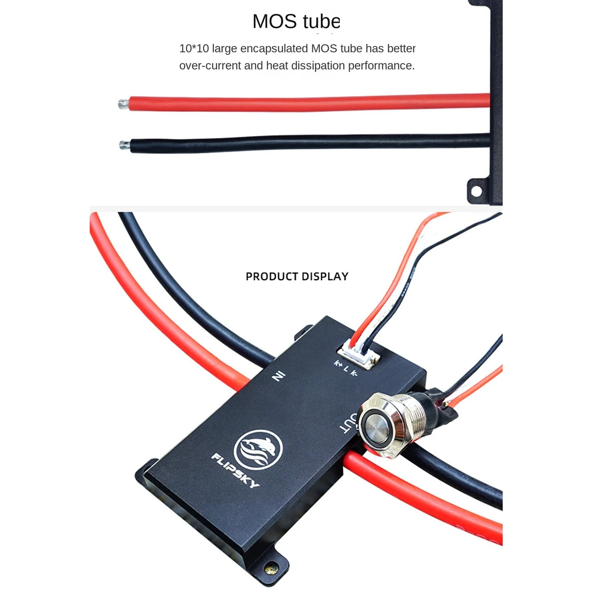 مجموعة أدوات التحكم في السرعة الكهربائية Flipsky DIY FSESC 75100 استنادًا على ملحقات سكوتر VESC-AA85 #5