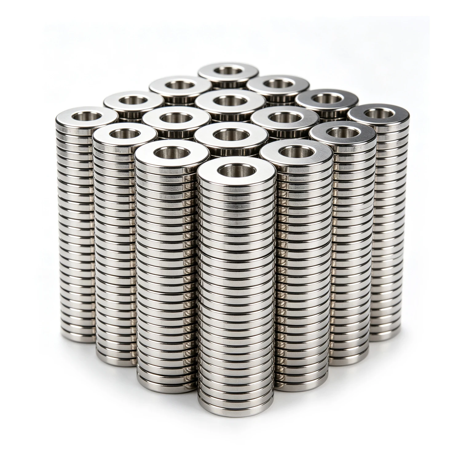 10/20/30Pcs 15x3 Hole 4mm Neodymium Countersunk Round Imans Super Powerful Strong Permanent Neodymium Magnet Imane Disc For DIY