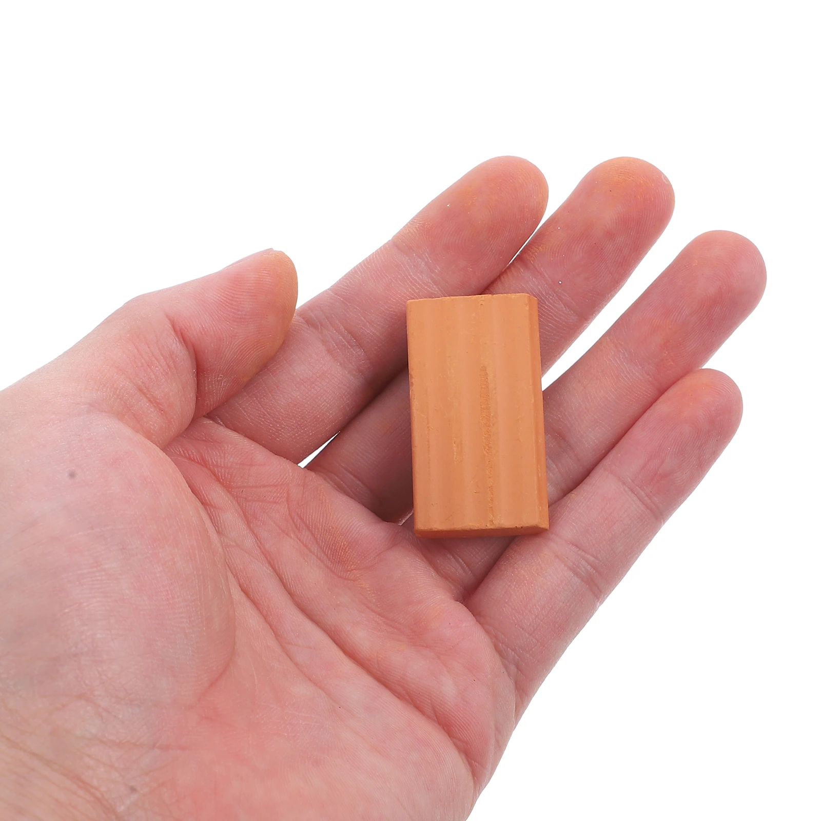 

50 Pcs Simulated Brick Accessories Miniature Building Blocks for Sand Table Models Realistic Fake Wall Bricks