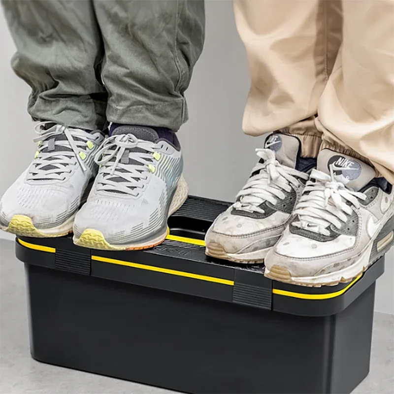 Deli-Grande Portátil Hardware Set Storage Box, Caixa de Ferramentas Shockproof, Grade Industrial, Caso Reparação eletricista