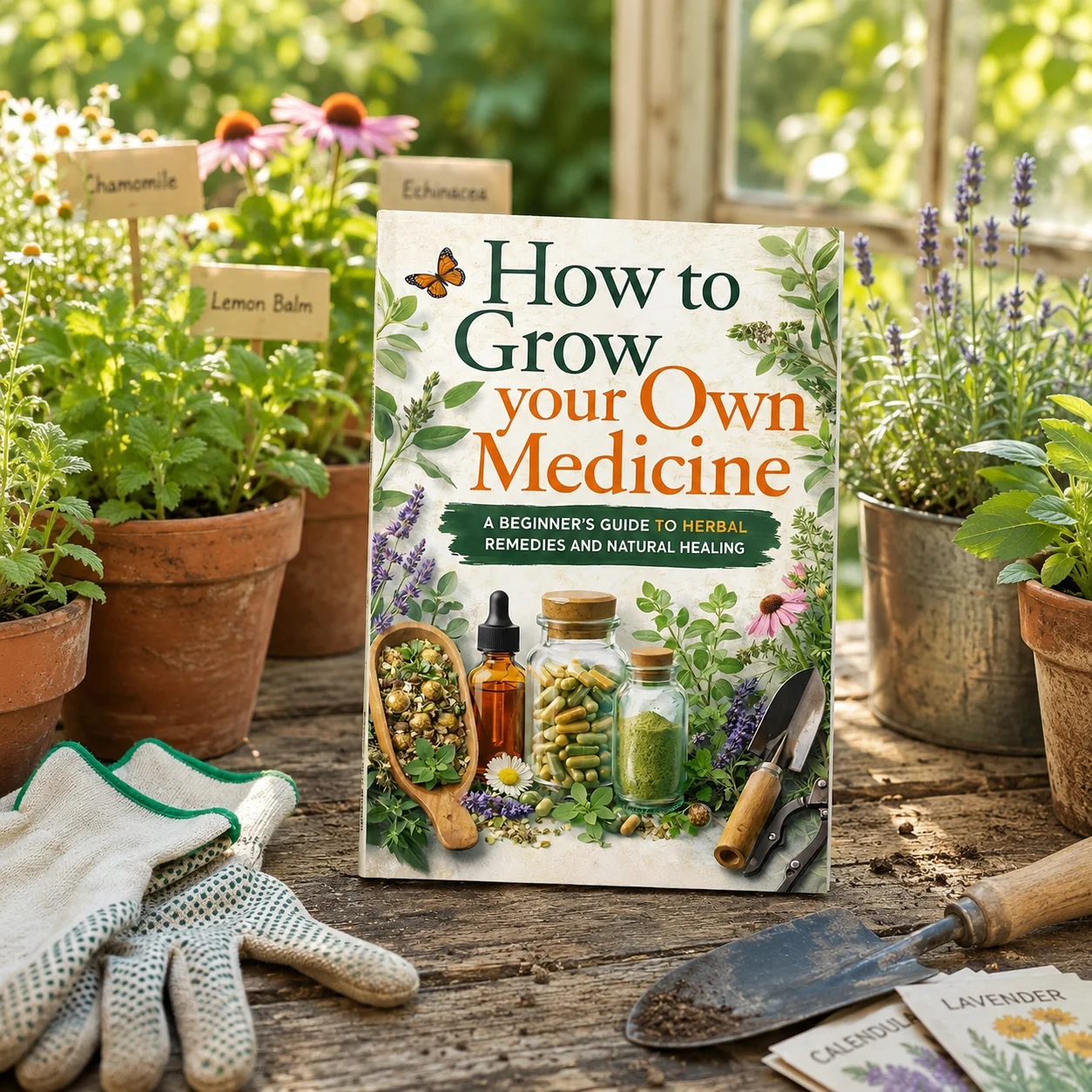 Grow Your Own Medicinal Herbs, - Wellness Herbal Medicine ulasan dan harga