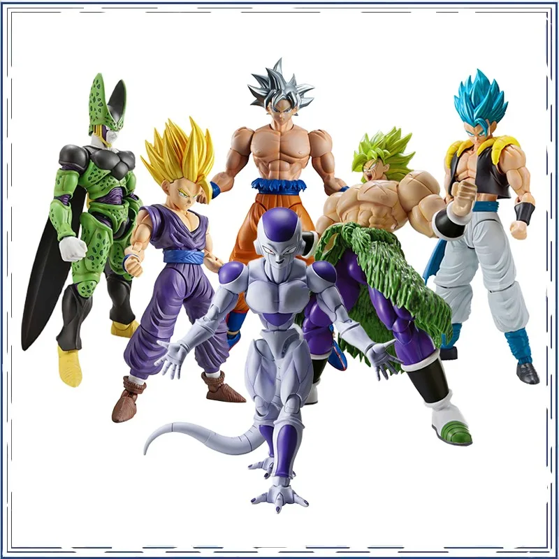 

BANDAI Anime Dragon Ball Son Goku стандартные рождественские подарки или коллекционные Оригинальные фигурки модели игрушек