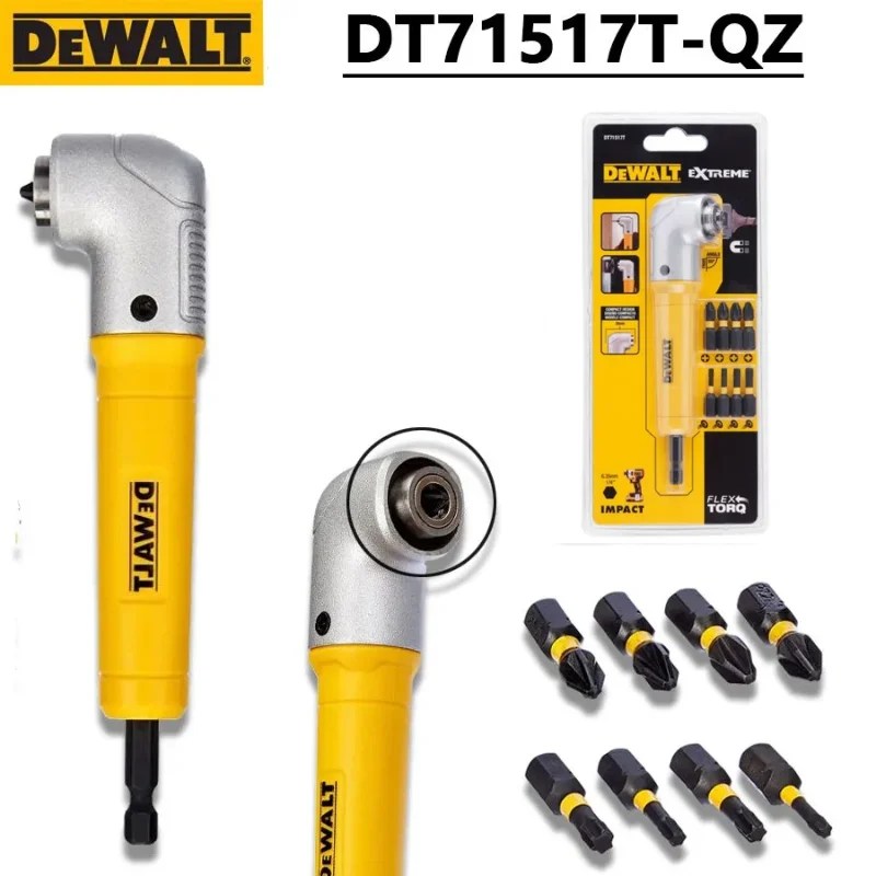 

DEWALT DT71517T-QZ DWARA120 90°Right Angle Attachment IMPACT READY Driver 1/4" Internal Hex Power Tool Accessories