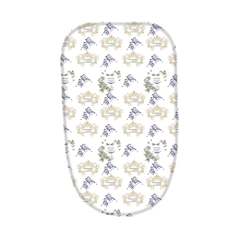 

Чехол для гладильной доски с цветочным узором, эластичная термостойкая ткань для гладильной доски, устойчивая к пятнам утолщенная термозащита для глажки