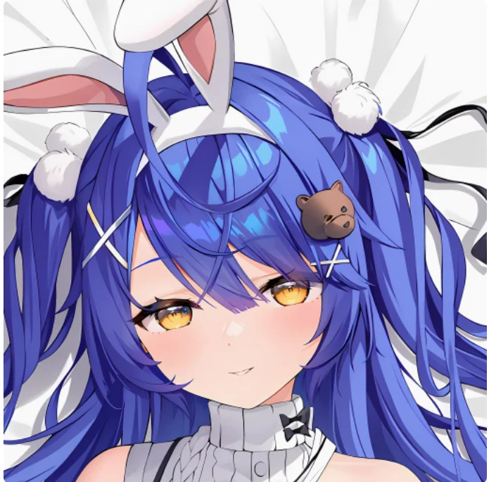 

Anime Virtual YouTuber Amamiya Kokoro Sexy Dakimakura Hugging Body Pillow Case Japanese Otaku Loli Pillow Cushion Cover YHZS