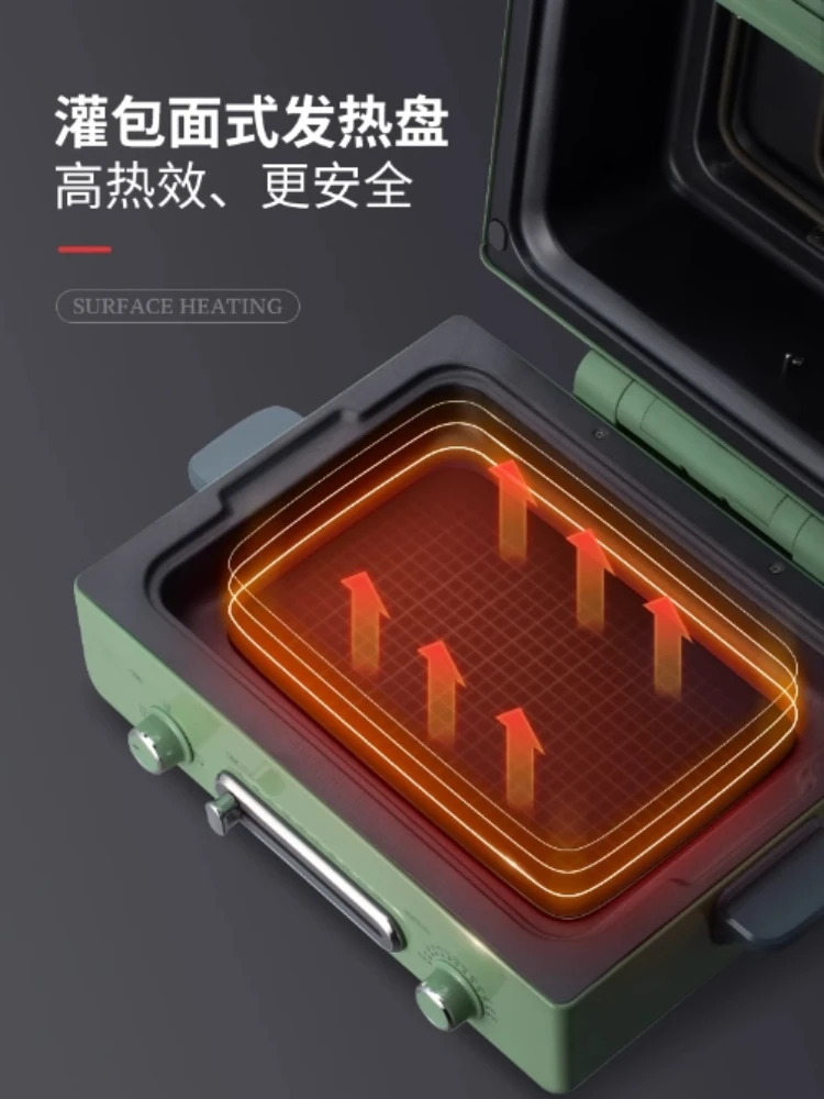 A New Type of Household Electric Oven Large Capacity Small Precision Temperature Control Multifunctional Baking Cake BBQ Machine