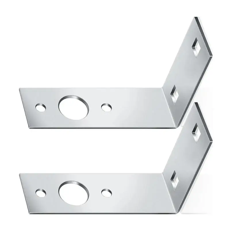 

31BC Trailer Tail Light Mounts L Stainless Steel Brackets Suitable for Most Marine Trailers Tail Light Bracket