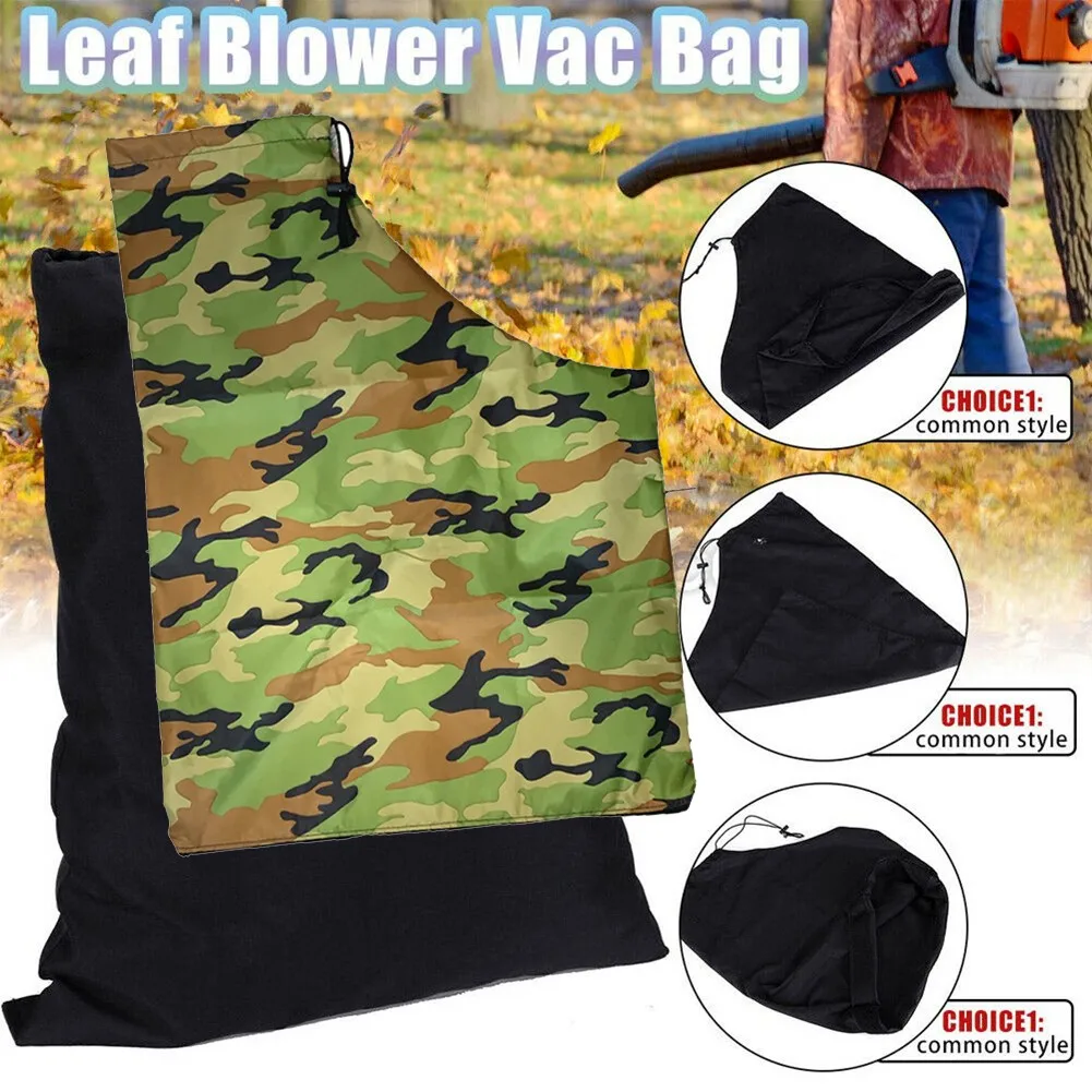 

Universal Leaf Blower Vacuum Bag Oxford Cloth Leaf Collection Bag Lawn Shredder Replacement Storage Cleaner Bag Garden Tool