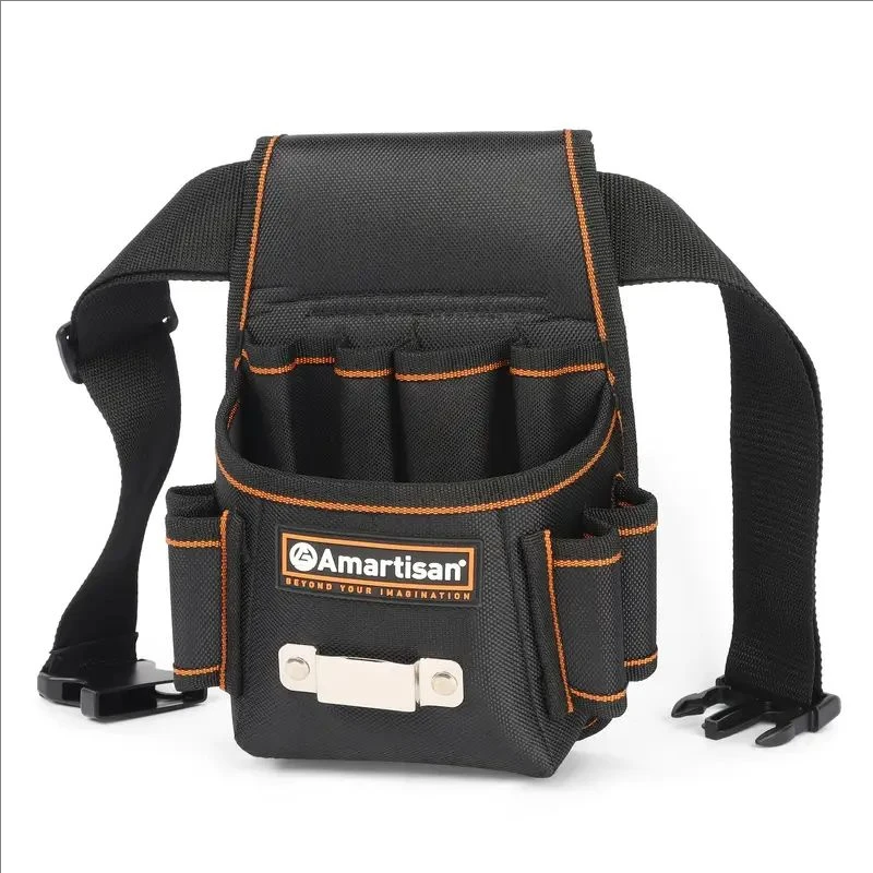 

Multi-function tool waist bag, hard storage waist bag, durable multi-pocket tool organizer, portable storage, easy repair