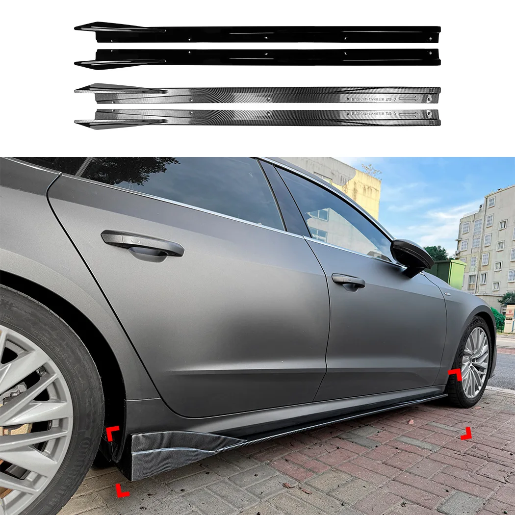 

Подходит для Audi A7 S7 C8 2019+ (международная версия), боковой спойлер, небольшой обвес, внешняя декоративная накладка, тюнинг для экспорта.
