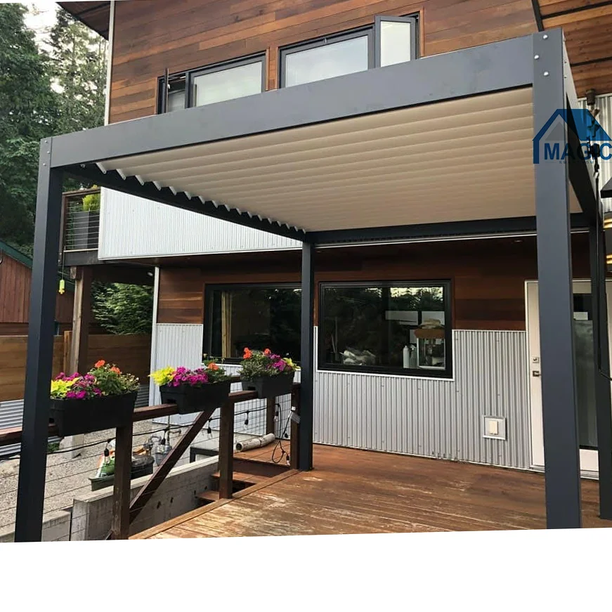 

Powder Coated Aluminium Roller Shutter Louver Shades Customisable Blinds and Shutters