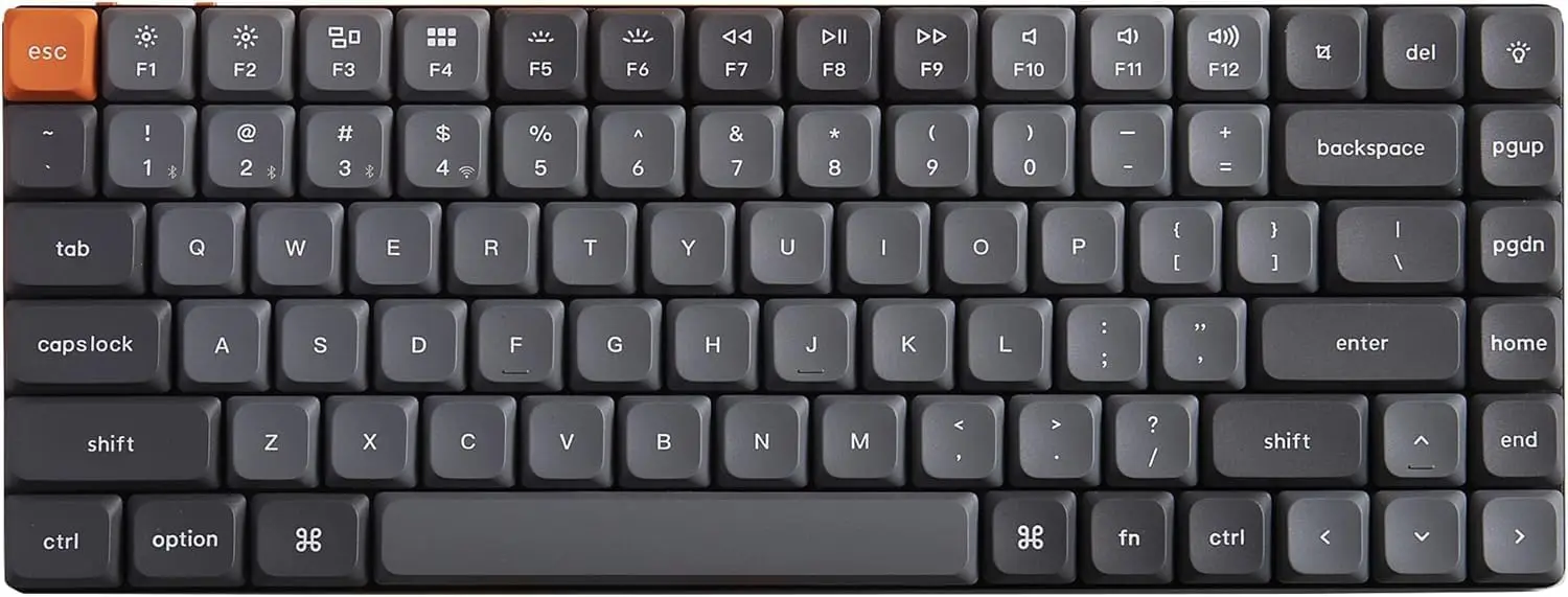 

K3 Max 75% Wireless Mechanical Keyboard, RGB Backlit Red Switch, 3-Mode Connect, Aluminum Frame for Mac Windows