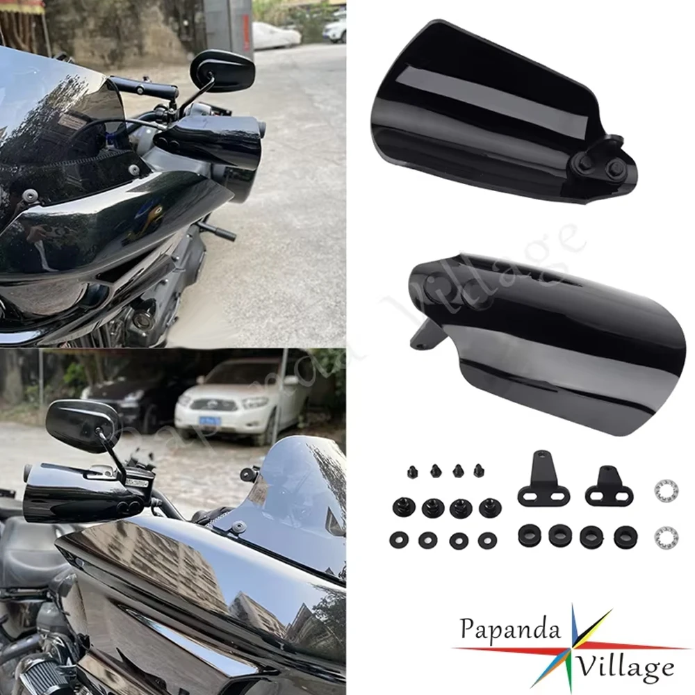 Osłony dłoni w stylu klubowym do Harley Dyna Low Rider Street Bob Super Wide Glide FXDS FXDL FXDB FXDC FXDX FXDWG
