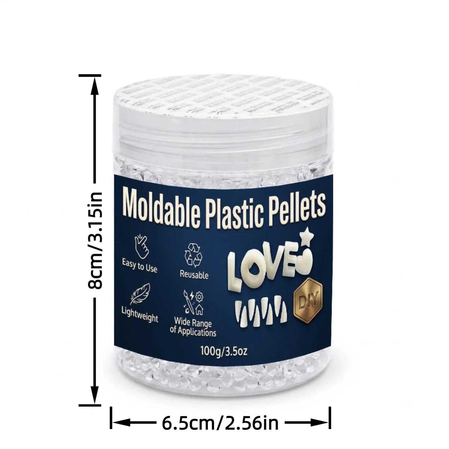Gránulos de plástico moldeable - Thermoplastic Pellet reseña y precio