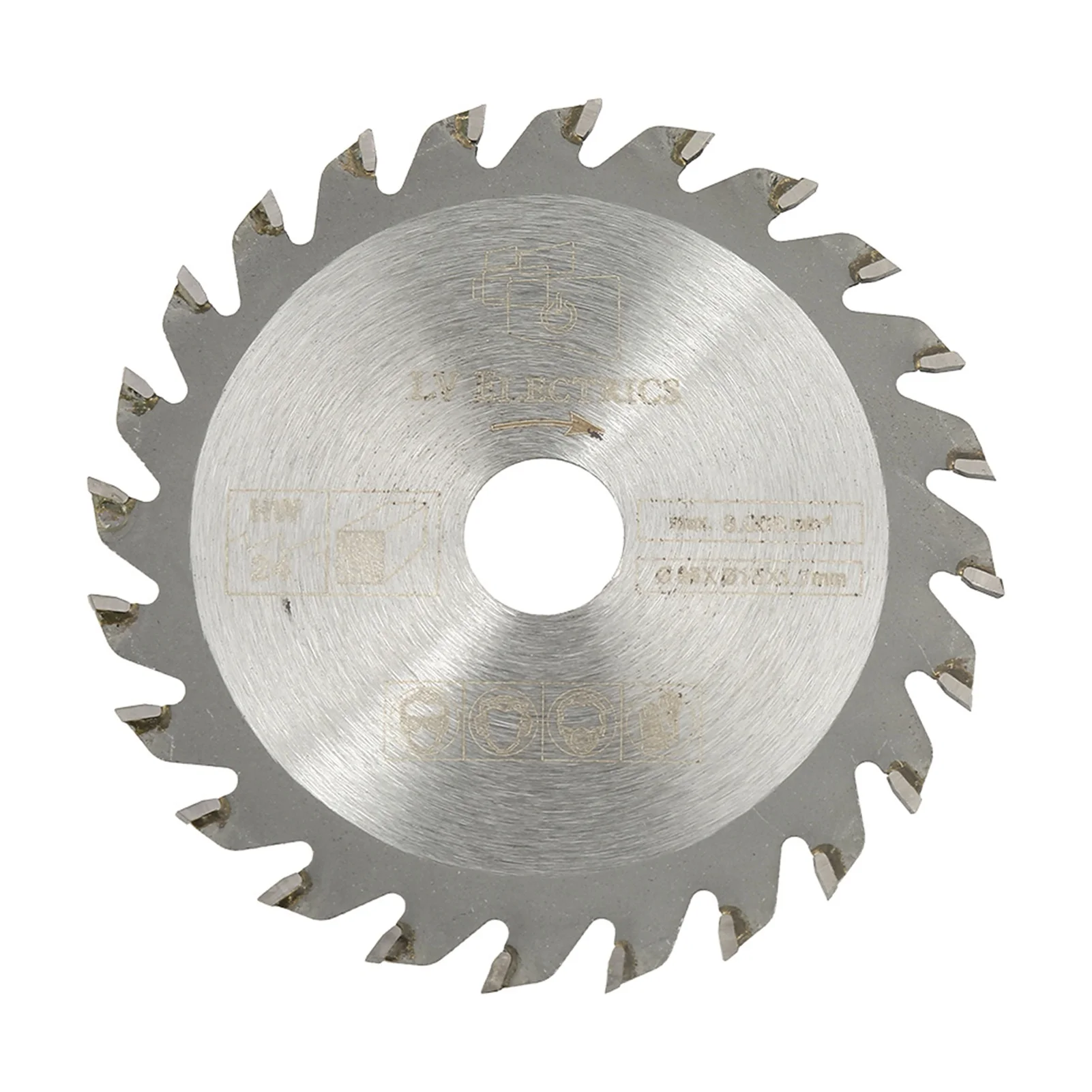 85mm x 15mm 24 Teeth Cemented Carbide Circular Cut Saw Woodw
