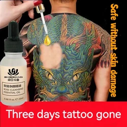No Pain Quick Tattoo Removal Liquid 100% Safe Permanent Clean Tattoo Portable Natural Plant Extracts Tattoo Removal Liquid
