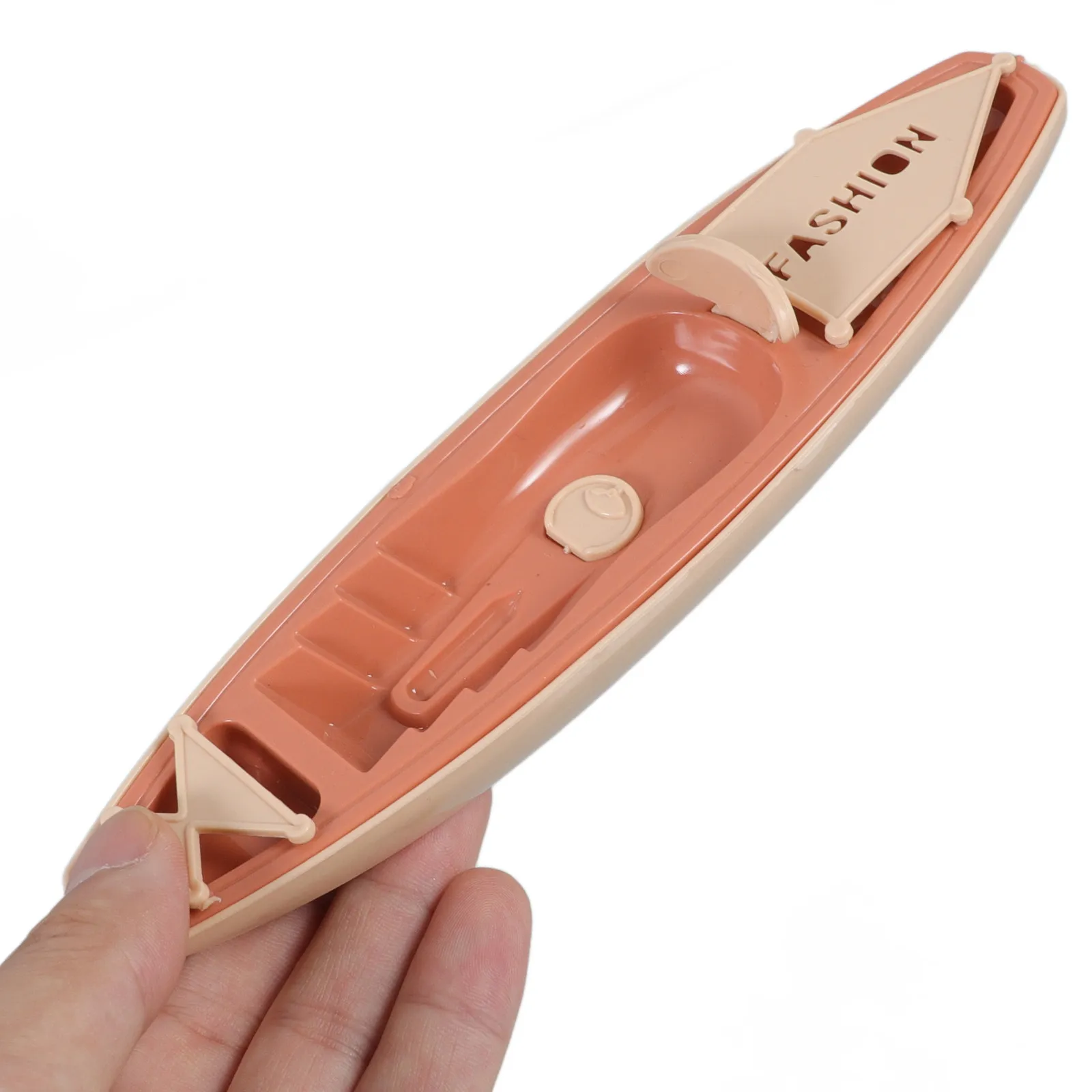 

1Set Plastic Canoe Decor Rustic Plastic Boat Ornament Small Canoe Adornment Tabletop Indoor Desktop Boat Decor Vintage Coastal
