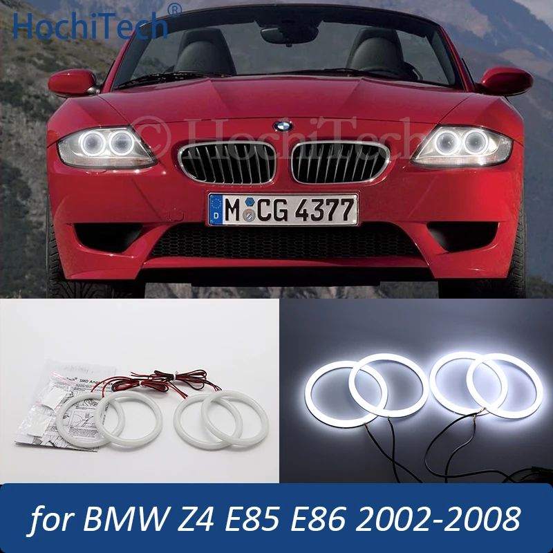 

Cotton LED Angel Eye Halo Rings Light for BMW Z4 E85 E86 02-08 2.0i 2.2i 2.5i 2.5si 3.0i 3.0si M Roadster Coupe